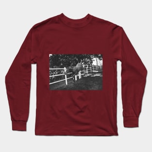 r649/ silver time  " Open day at Haras de Saintes (17) France 1981 - Journée porte Ouverte au Haras de Saintes  " Okaio Créations Olavia-Olao Long Sleeve T-Shirt